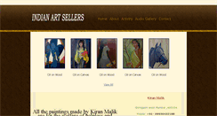 Desktop Screenshot of indianartsellers.com